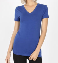 Load image into Gallery viewer, Basically Beautiful V-Neck Tee