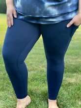 Load image into Gallery viewer, On The Go Leggings in Navy