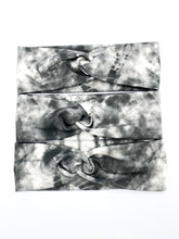 Load image into Gallery viewer, Black Tie Dye Headband