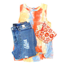 Load image into Gallery viewer, All Twisted Up Tie Dye Tank