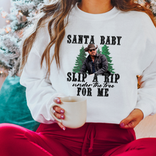 Load image into Gallery viewer, Santa baby slip a rip