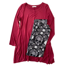 Load image into Gallery viewer, My Floral Skull Leggings