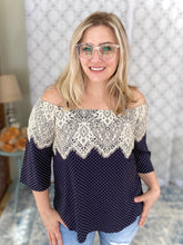 Load image into Gallery viewer, The Delicate Polka Dot Top