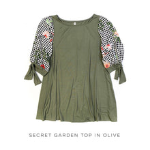 Load image into Gallery viewer, Secret Garden Top in Olive