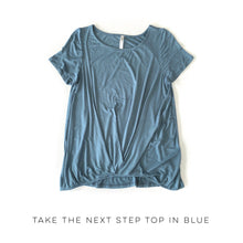 Load image into Gallery viewer, Take the Next Step Top in Blue