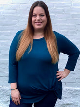Load image into Gallery viewer, A Twist of Fate Top in Teal