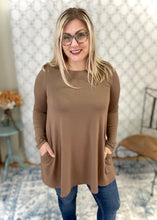 Load image into Gallery viewer, Dare to Dream Top in Mocha