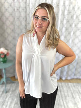 Load image into Gallery viewer, A Subtle Twist Sleeveless Blouse