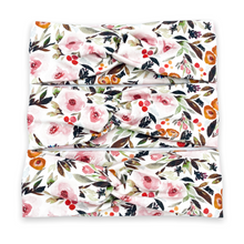 Load image into Gallery viewer, Bentlee Mauve Floral Headband