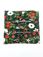 Load image into Gallery viewer, Green Vintage Christmas Floral Headband