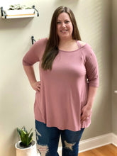 Load image into Gallery viewer, Double Crossed Top in Mauve