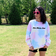 Load image into Gallery viewer, Tie dye hot moms club corded sweatshirt