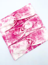 Load image into Gallery viewer, Pink Tie Dye Headband