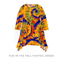 Load image into Gallery viewer, Fun in the Fall Fishtail Dress