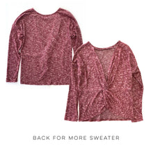 Load image into Gallery viewer, Back for More Sweater