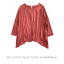 Load image into Gallery viewer, My Little Tulip Tunic in Marsala
