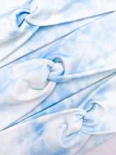 Load image into Gallery viewer, Light Blue Tie Dye Headband