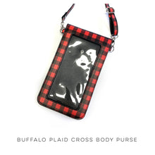Load image into Gallery viewer, Buffalo Plaid Cross Body Purse