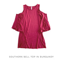 Load image into Gallery viewer, Southern Belle Top in Burgundy