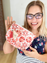 Load image into Gallery viewer, Abstract Coral Pouch