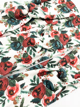 Load image into Gallery viewer, Scarlet Holiday Rose Headband