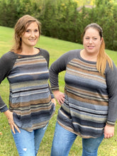 Load image into Gallery viewer, A Sweet Melody Raglan Top
