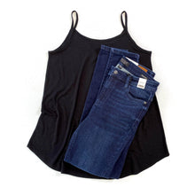 Load image into Gallery viewer, Midnight Dreams Super Dark Skinny Judy Blue Jeans