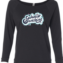 Load image into Gallery viewer, French Terry off the shoulder top