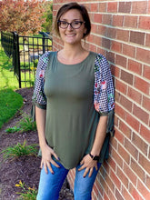 Load image into Gallery viewer, Secret Garden Top in Olive