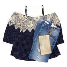 Load image into Gallery viewer, The Delicate Polka Dot Top