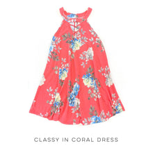 Load image into Gallery viewer, Classy in Coral Dress