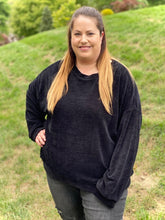 Load image into Gallery viewer, All I Want Sweater in Black