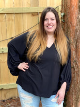 Load image into Gallery viewer, In My Own Time Top in Black