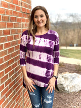 Load image into Gallery viewer, Across the Universe Top in Purple