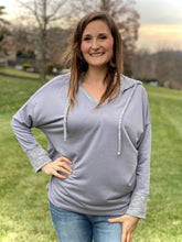 Load image into Gallery viewer, Rule of Thumb Hoodie in Gray