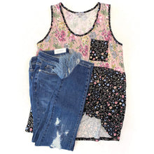 Load image into Gallery viewer, Upbeat in Florals Tank