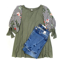Load image into Gallery viewer, Secret Garden Top in Olive