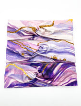 Load image into Gallery viewer, Purple Geode Headband