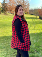 Load image into Gallery viewer, Role Reversal Plaid Vest