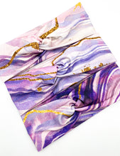 Load image into Gallery viewer, Purple Geode Headband
