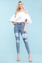 Load image into Gallery viewer, The Gingham Patch Judy Blues Skinny Jeans