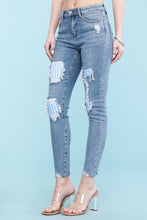 Load image into Gallery viewer, The Gingham Patch Judy Blues Skinny Jeans