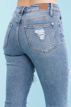 Load image into Gallery viewer, The Gingham Patch Judy Blues Skinny Jeans