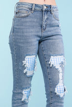 Load image into Gallery viewer, The Gingham Patch Judy Blues Skinny Jeans