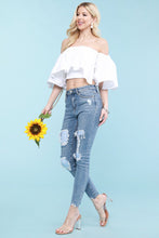 Load image into Gallery viewer, The Gingham Patch Judy Blues Skinny Jeans