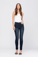 Load image into Gallery viewer, Midnight Dreams Super Dark Skinny Judy Blue Jeans