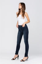 Load image into Gallery viewer, Midnight Dreams Super Dark Skinny Judy Blue Jeans