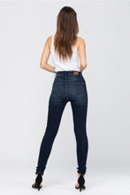Load image into Gallery viewer, Midnight Dreams Super Dark Skinny Judy Blue Jeans