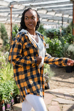 Load image into Gallery viewer, Wonderfully Chic Gingham Hooded Jacket