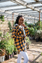 Load image into Gallery viewer, Wonderfully Chic Gingham Hooded Jacket